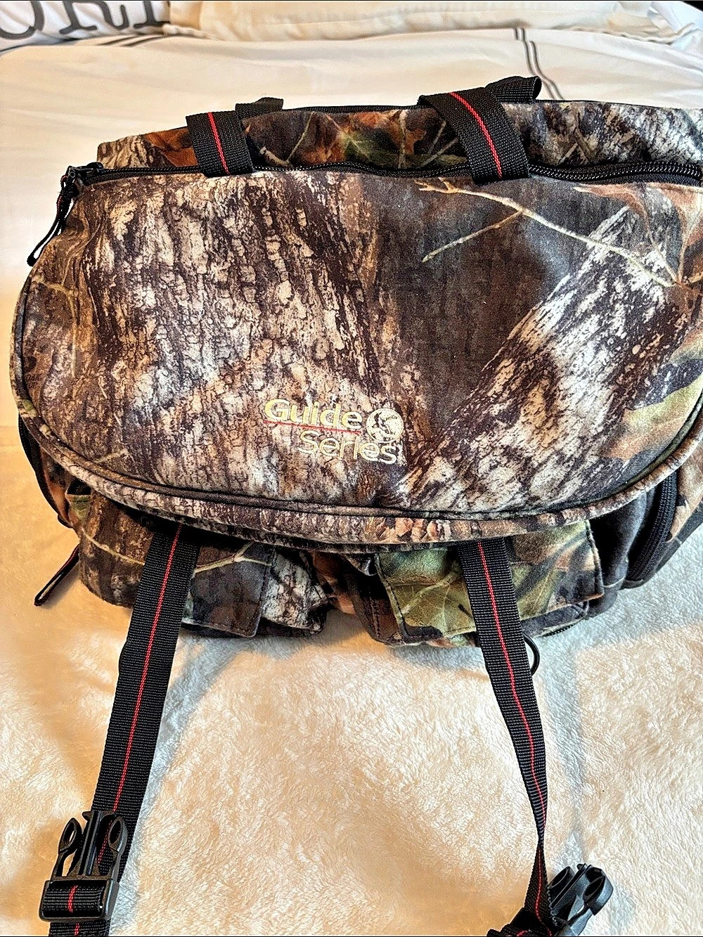 Guides Series Camo Backpack in Brown & Green